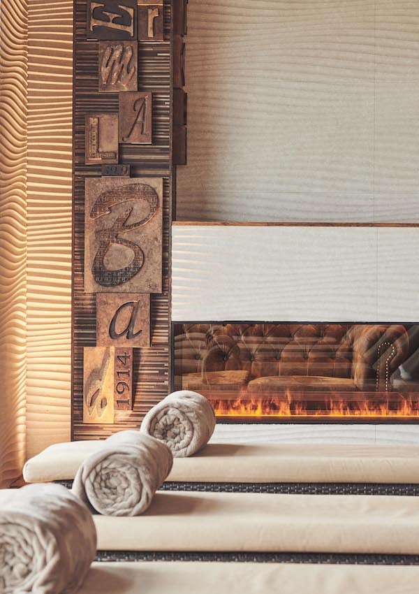 THERME ZURZACH Bohrturmsauna Ruheraum